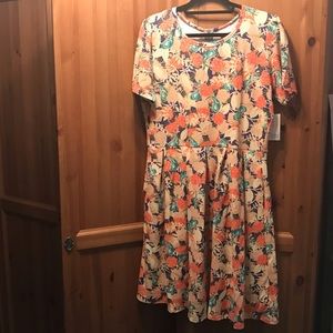 Lularoe Amelia Dress 3XL NWT